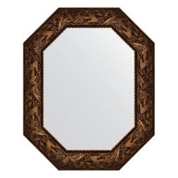 Зеркало в багетной раме Evoform византия бронза 99 мм 63x78 см