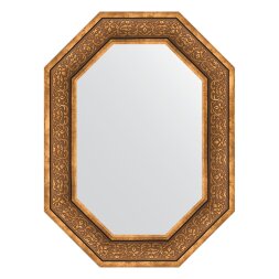 Зеркало в багетной раме Evoform вензель бронзовый 101 мм 59x79 см