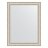 Зеркало в багетной раме Evoform версаль серебро 64 мм 65х85 см в Москве 