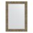 Зеркало с фацетом в багетной раме Evoform виньетка античная латунь 85 мм 75х105 см в Москве 
