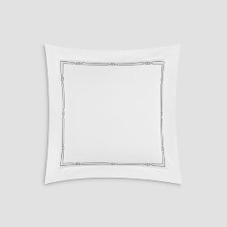 Комплект наволочек Togas Сигман белый с серым 70х70 см