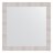 Зеркало в багетной раме Evoform соты алюминий 70 мм 76х76 см в Москве 
