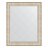Зеркало с гравировкой в багетной раме Evoform виньетка серебро 109 мм 100x125 см в Москве 