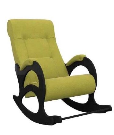 Кресло-качалка, модель 44 б/л, венге, Verona Apple Green в Москве 