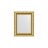 Зеркало в багетной раме Evoform состаренное золото 67 мм 42х52 см в Москве 