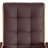 Кресло компьютерное TC искусственная кожа коричневое с бронзовым 61х47х126 см в Москве 