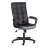 Кресло компьютерное TC искусственная кожа чёрное с серым 61х47х126 см в Москве 