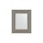 Зеркало с фацетом в багетной раме Evoform римское серебро 88 мм 46х56 см в Москве 
