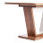 Обеденный стол TC Vox коричневый 132+40х85х75,5 см (19125) в Москве 