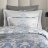Комплект постельного белья Togas Эрико белый с голубым Двуспальный евро в Москве 