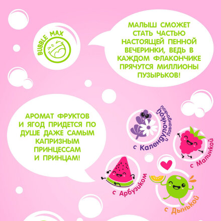 Гель-шампунь для детей 7 Days Малинка в Москве 