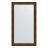 Зеркало напольное с фацетом в багетной раме Evoform состаренная бронза с орнаментом 120 мм 117x207 см в Москве 
