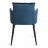 Кресло TC Saskia 55х61х85 см синий/черный в Москве 
