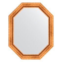 Зеркало в багетной раме Evoform римское золото 88 мм 76x96 см