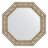Зеркало в багетной раме Evoform барокко серебро 106 мм 75x75 см в Москве 