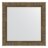 Зеркало в багетной раме Evoform вензель серебряный 101 мм 83х83 см в Москве 