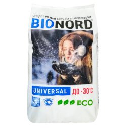 Реагент противогололедный BIONORD Универсальный 23 кг