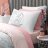 Комплект постельного белья Togas Джина серый с розовым Полуторный в Москве 