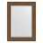Зеркало с фацетом в багетной раме Evoform виньетка состаренная бронза 109 мм 80х110 см в Москве 