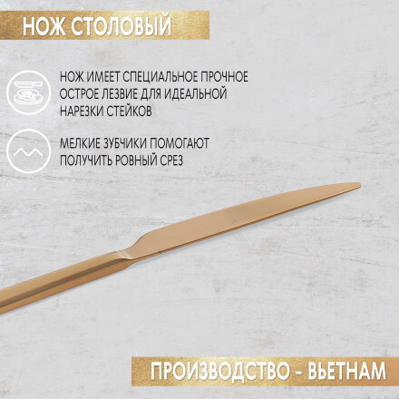 Набор столовых приборов Pintinox Satin 24 предмета 6 персон в Москве 