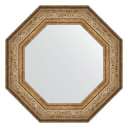 Зеркало в багетной раме Evoform виньетка античная бронза 109 мм 65x65 см