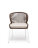 Плетеный стул из роупа Милан коричнево-бежевый в Москве 