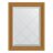 Зеркало с гравировкой в багетной раме Evoform состаренное золото с плетением 70 мм 53x71 см в Москве 