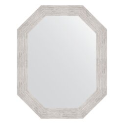 Зеркало в багетной раме Evoform серебряный дождь 70 мм 57x72 см