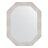 Зеркало в багетной раме Evoform серебряный дождь 70 мм 57x72 см в Москве 