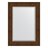 Зеркало с фацетом в багетной раме Evoform состаренная бронза с орнаментом 120 мм 82х112 см в Москве 