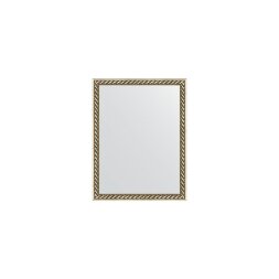 Зеркало в багетной раме Evoform витая латунь 26 мм 34х44 см