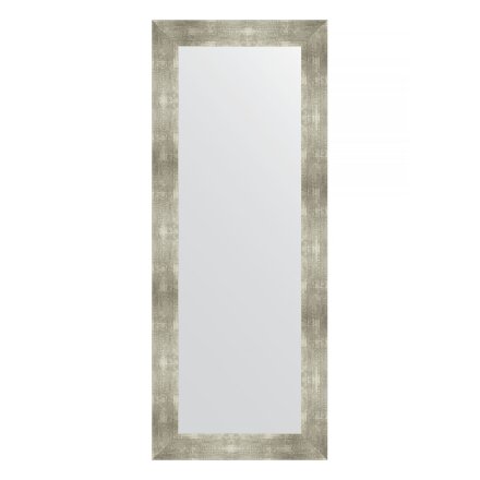 Зеркало в багетной раме Evoform алюминий 90 мм 60х150 см в Москве 