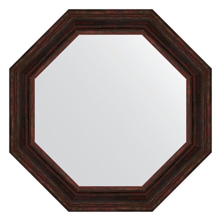 Зеркало в багетной раме Evoform темный прованс 99 мм 79,2х79,2 см в Москве 