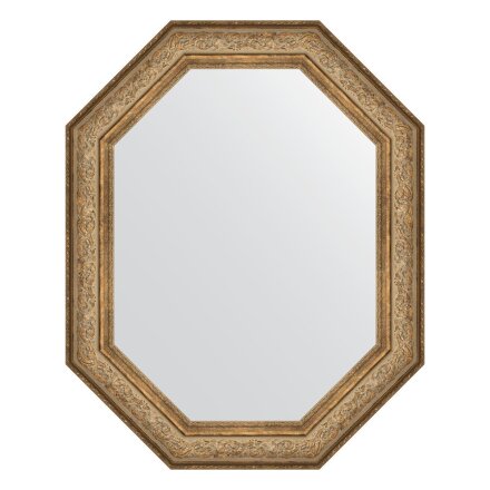 Зеркало в багетной раме Evoform виньетка античная бронза 109 мм 80x100 см в Москве 