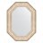 Зеркало в багетной раме Evoform виньетка серебро 109 мм 60x80 см в Москве 