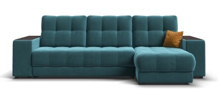 Угловой диван BOSS 3.0 XL велюр Monolit зеленый в Москве 