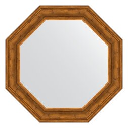 Зеркало в багетной раме Evoform травленая бронза 99 мм 79,2х79,2 см