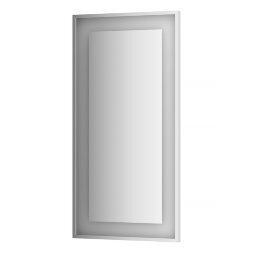 Зеркало Evoform в багетной раме со встроенным LED-светильником 26,5 W 60x120 см