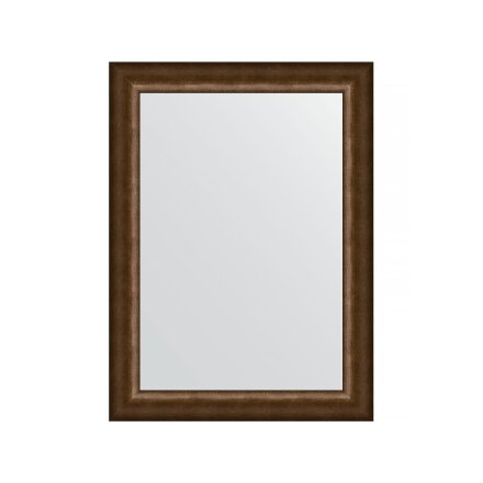 Зеркало в багетной раме Evoform состаренная бронза 66 мм 56х76 см в Москве 
