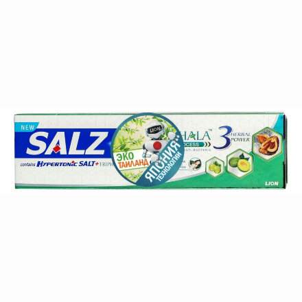 Зубная паста Lion Salz Herbal Triphala с гипертонической солью и трифалой 90 г в Москве 