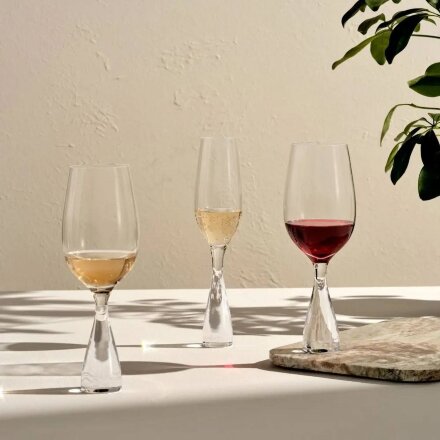 Набор бокалов для красного вина Nude Glass Wine Party 550 мл 2 шт стекло хрустальное в Москве 